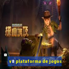 v8 plataforma de jogos